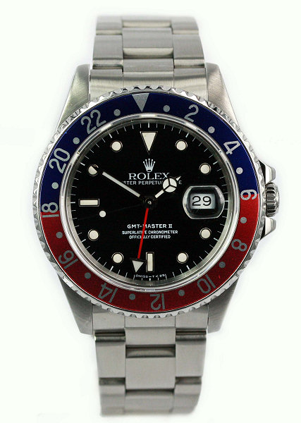 Rolex Oyster Perpetual GMT Master on Steel Oyster Bracelet