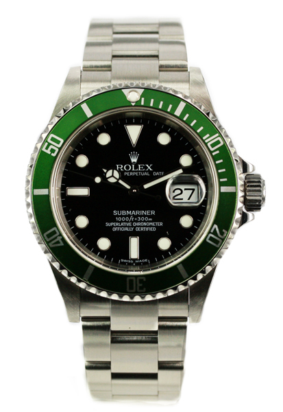 Rolex Submariner Date Green Bezel Anniversary