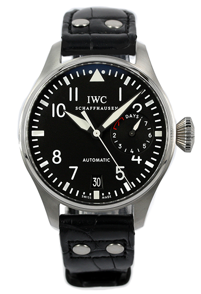 IWC Big Pilot Steel case with IWC leather strap