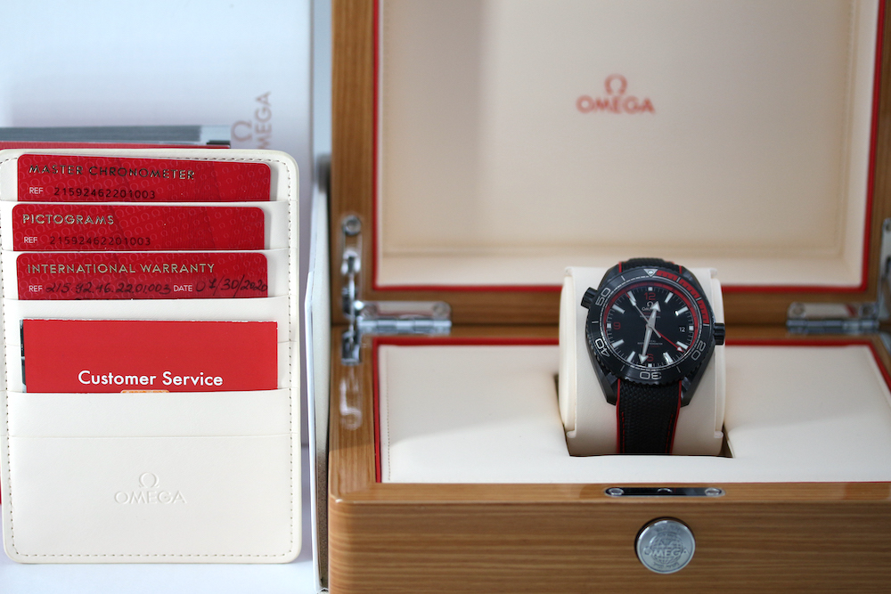 Omega Seamaster Planet Ocean GMT