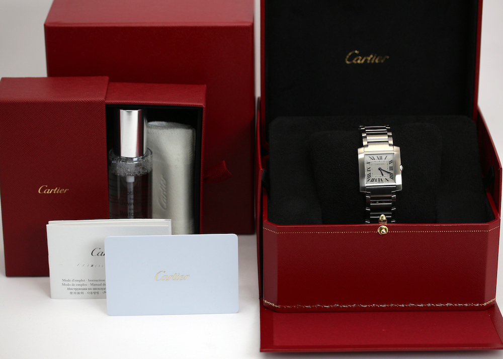 Cartier Tank Francais Ladies Mid Size