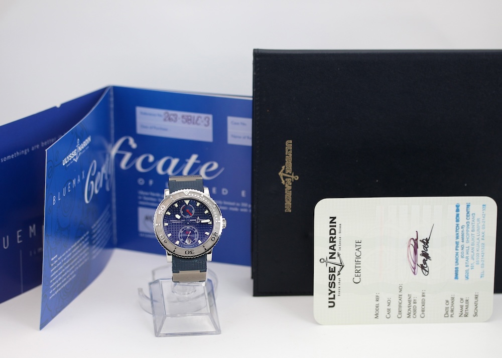 Ulysse Nardin Marine Diver Blue