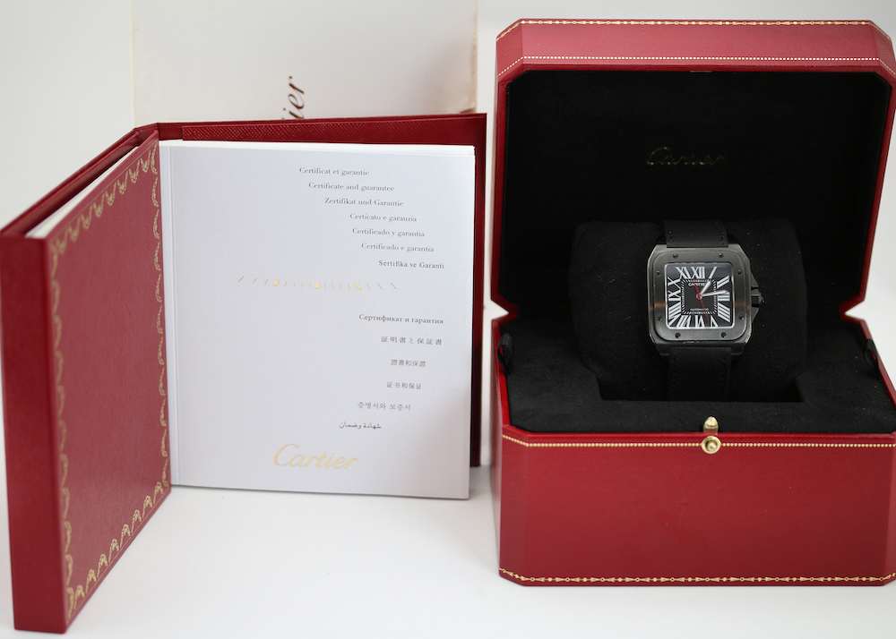 Cartier Santos 100 XL Carbon