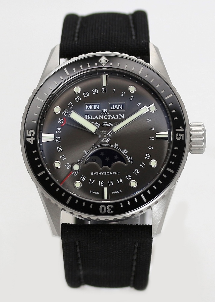 Blancpain Fifty Fathoms Bathyscaphe Quantième Complet Phases de Lune