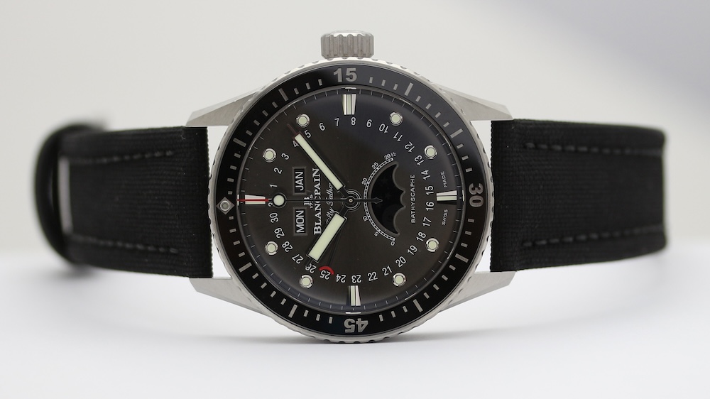 Blancpain Fifty Fathoms Bathyscaphe Quantième Complet Phases de Lune
