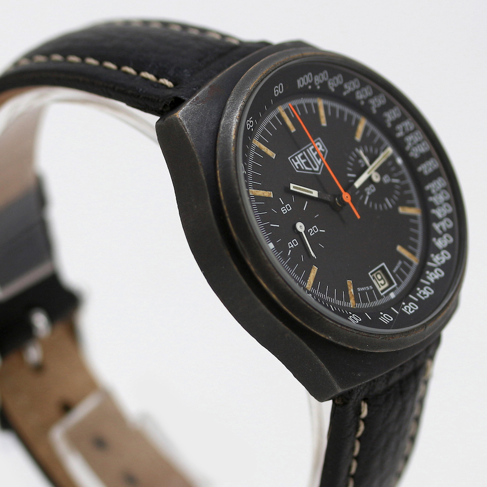 Heuer Big Shield Chronograph PVD 