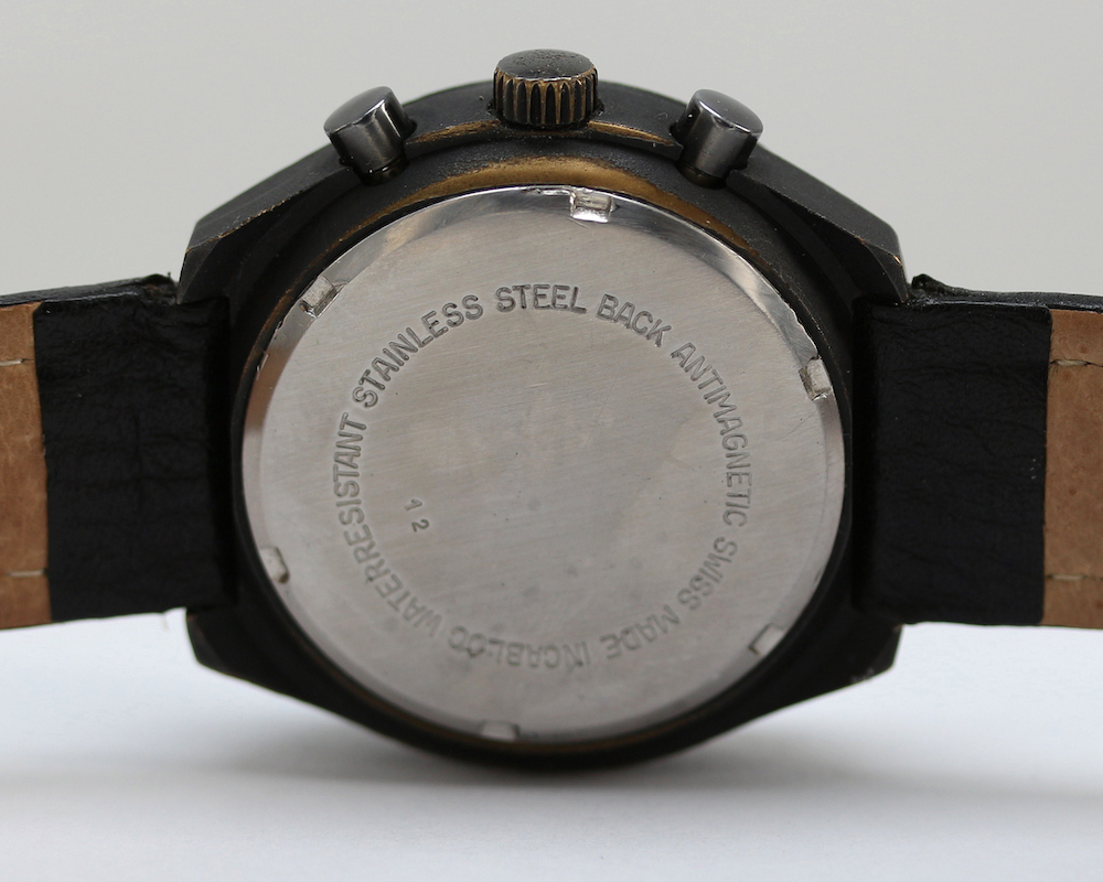 Heuer Big Shield Chronograph PVD 